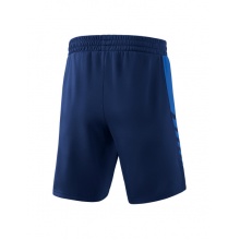 Erima Sport-Hose Six Wings Worker Shorts kurz (100% Polyester, ohne Innenslip, bequem) royalblau/navyblau Jungen